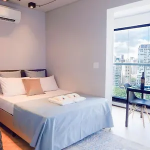 Easy Star - Studio Com Vista Incrível Na Vila Olímpia - Kq01g Apartamento São Paulo