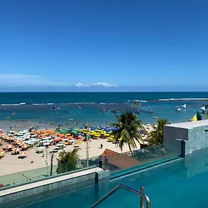 Flat Beira Mar Com Varanda Em Apartamento Pôrto das Galinhas